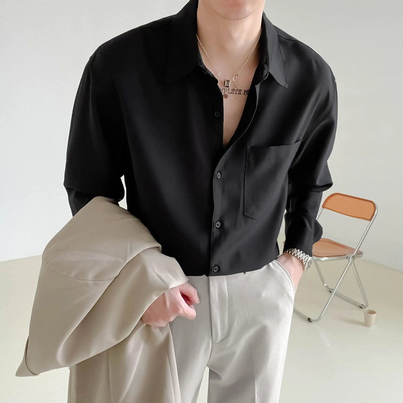 Casual Button Long Sleeve Shirt